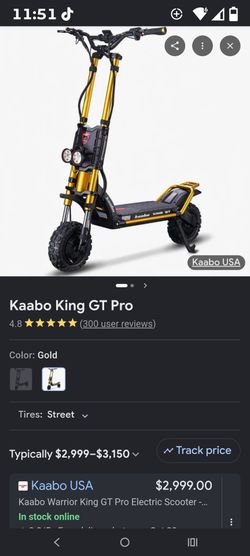 Wolf king 👑 electric scooter