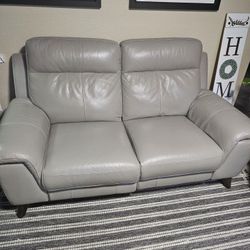 Reclining Leather Sofa & Love  Seat $625.00 OBO