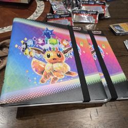 Prismatic Evolution Eevee Binder ( 1Binders Available)   $15 Each One