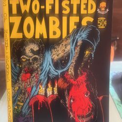 Two Fisted Zombies #5 Tales Of Night, All New Underground Comix Spawned Contagion Last Gasp 