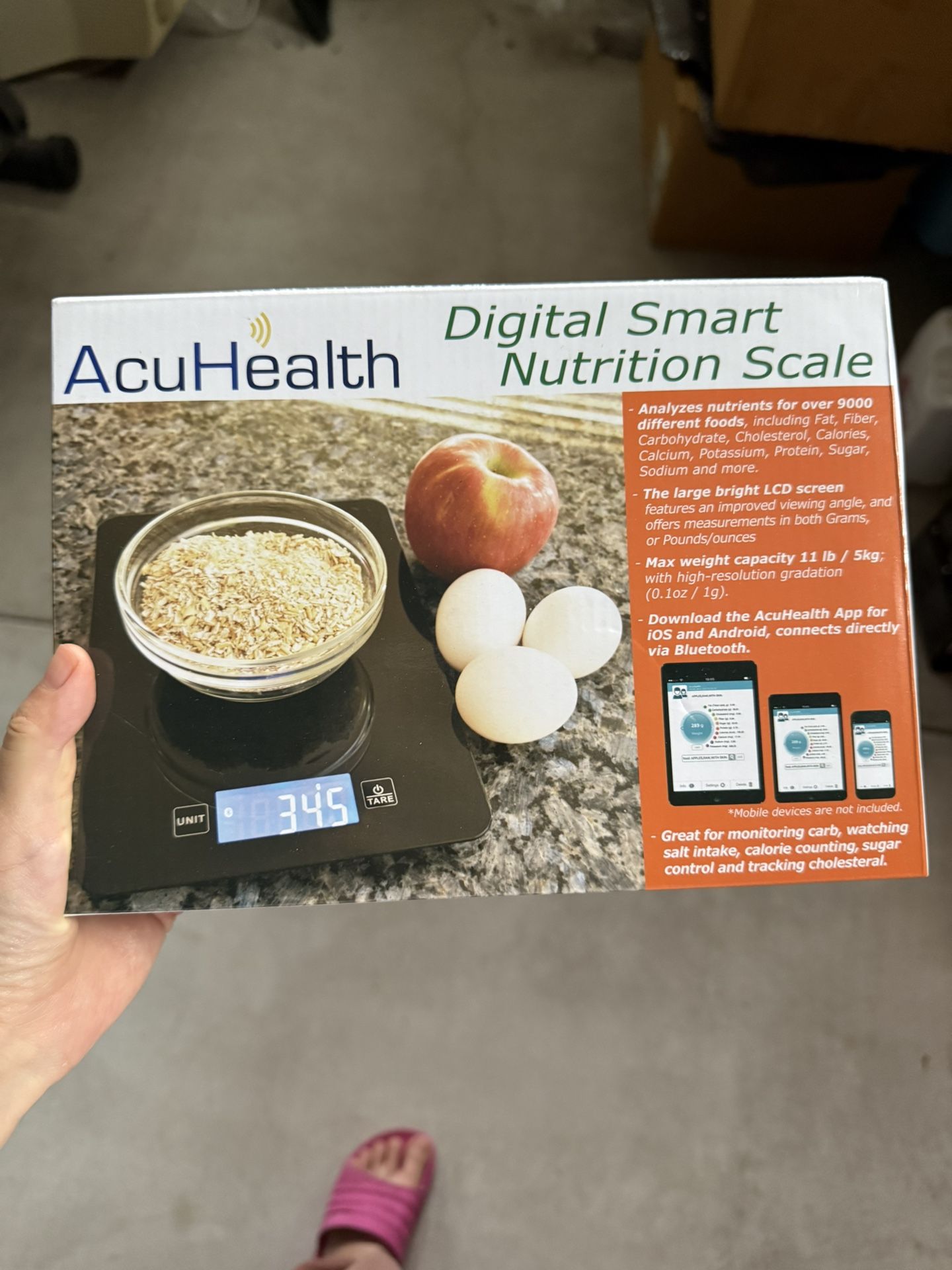 Digital smart Nutrition Scale