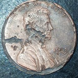 1982 Lincoln Cent Error