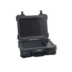 Solar generator briefcase battery