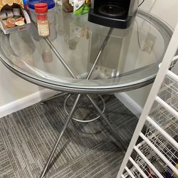 Small Glass Table 
