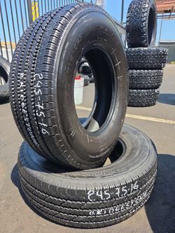 245/75R16LT BRIDGESTONE $160 CASH PRICE