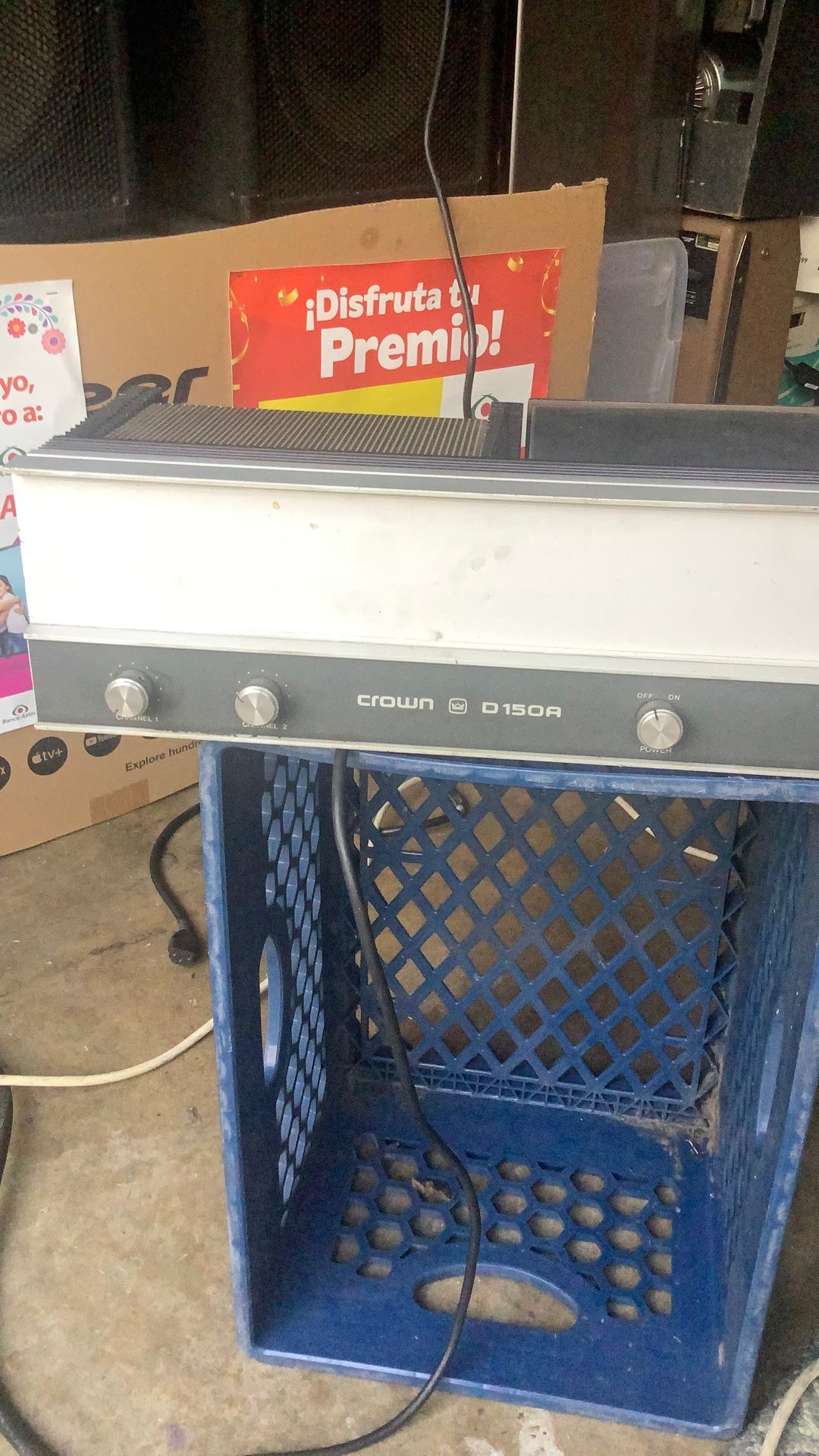 Vintage Crown D150A  Stereo  Power Amp