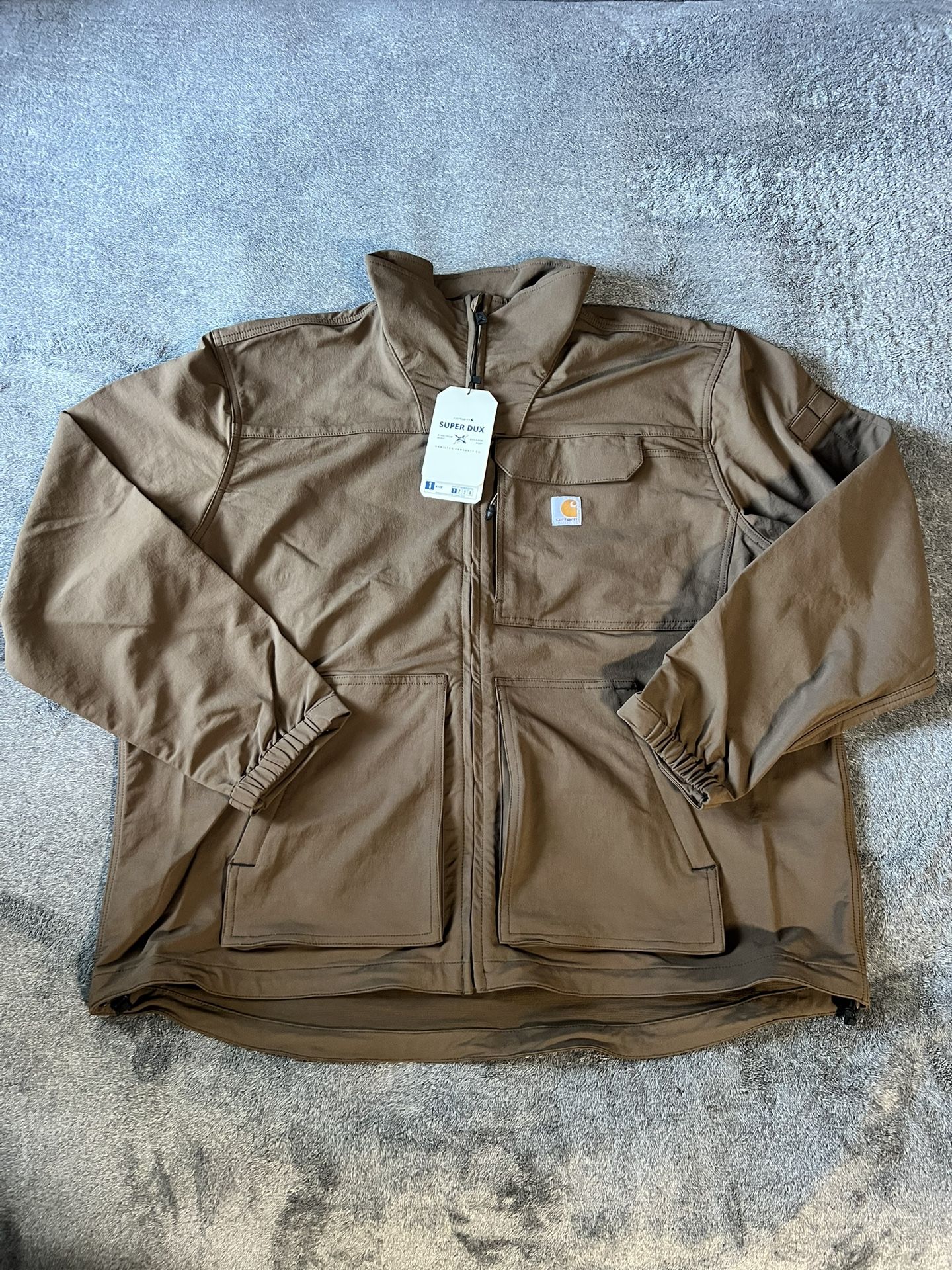 Carhartt Super Dux Jacket Brown Size 2 Xl Men’s