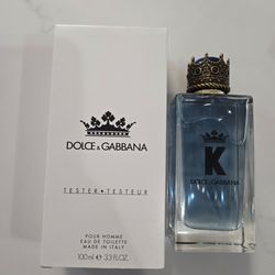 Dolce and gabbana King 100ml Tester box BRAND NEW