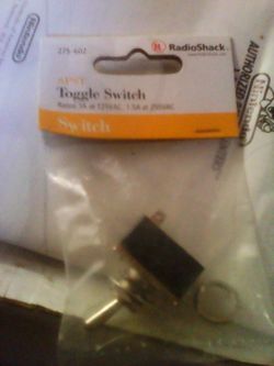 SPST Toggle SWITCH