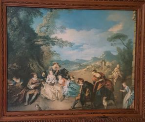 Victorian Wall Art by Jean Baptist Pater