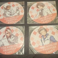 King Of Fighters Cafe Coasters 