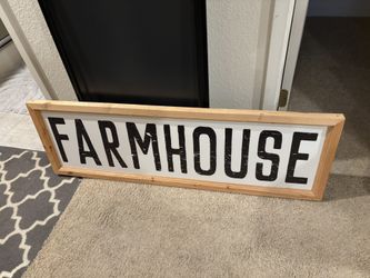 Farmhouse Sign