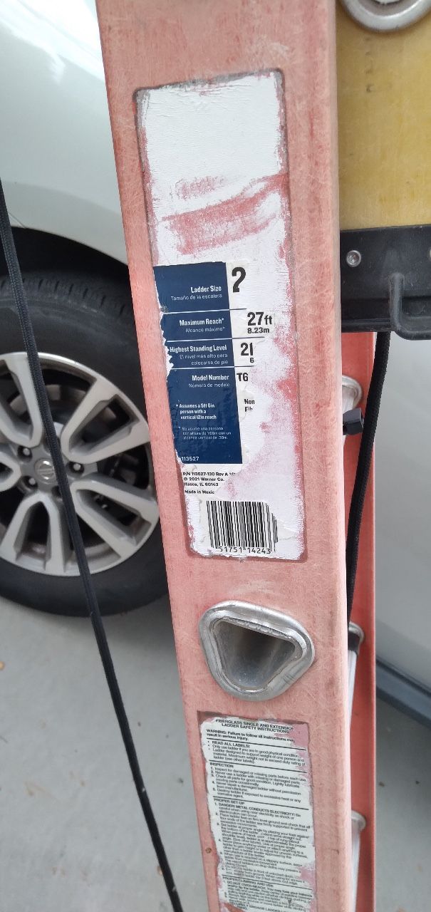 Glide Safe 27ft Ladder 