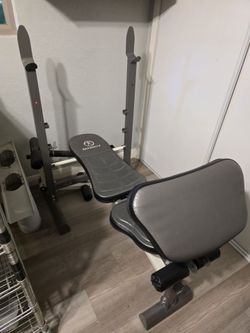 Marcy Folding Standard Weight Bench – Easy Storage MWB-20100, Incline