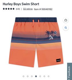 Hurley Boys Swim Short