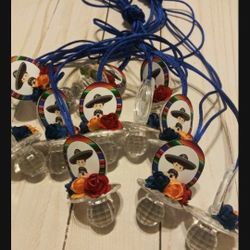 Charro Fiesta Mexicana Baby Shower Guest Pacifiers Favors