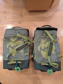 Eagle Creek x Micato Safaris Rolling Duffels – Set of 2, Used Once