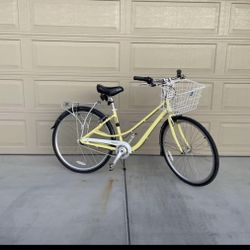 orker T-800 8-Speed Cruiser Bike – Upgraded C9 Seat + Detachable Basket – Excellent Condition