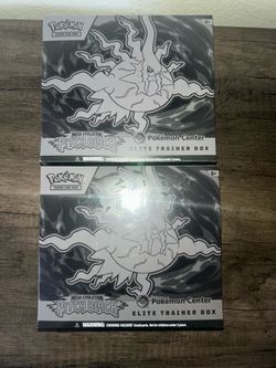 Pokémon center pitch black etb elite trainer box