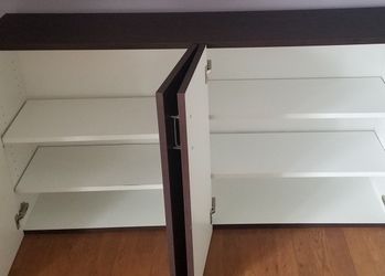 I'm selling two lockers for $150, cash only, no checks accepted. the price is firm