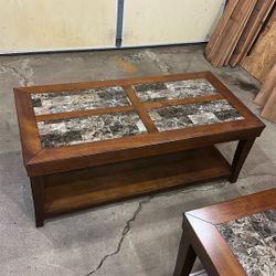 Coffee Table And Side Tables 