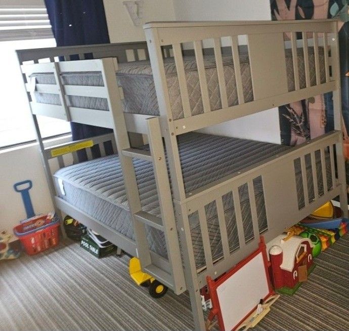 Full Size Bunk Beds Mattress Not Included 