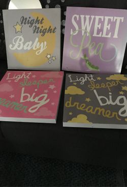 Cute wall decor for babies room