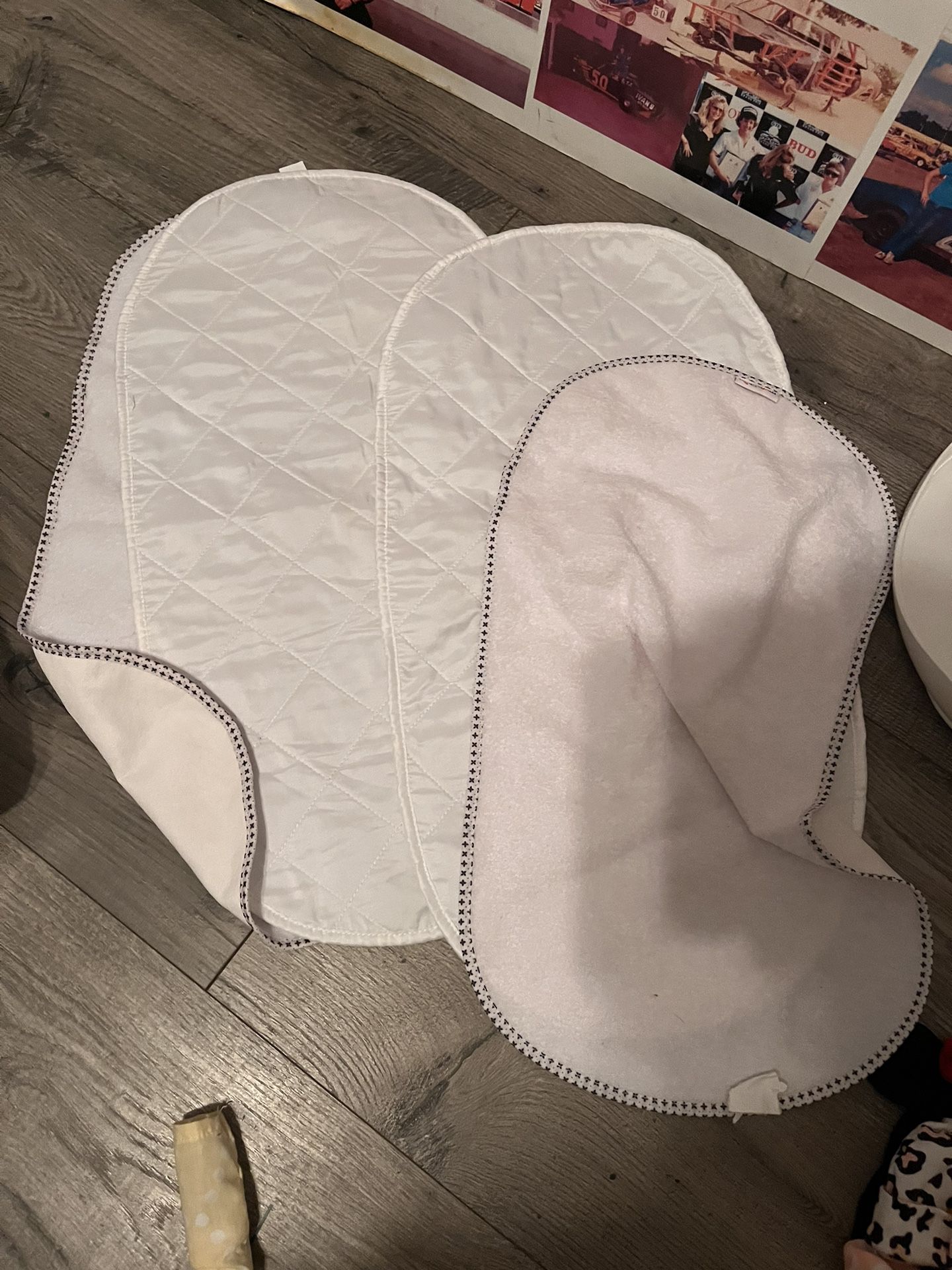Five Changing Table Pads