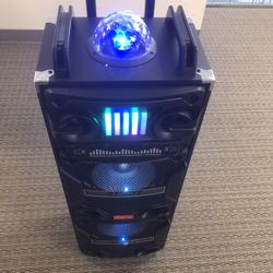 4,000 Watt Rechargeable Bluetooth Speaker/aux/fm/USB And SD Port/microphone For  Karaoke/brand New!!