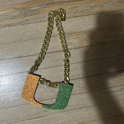 Miami Hurricanes Turnover Chain prop