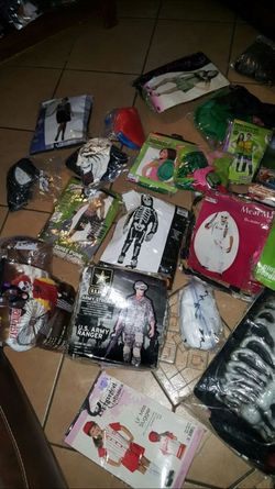 Several Halloween Costumes