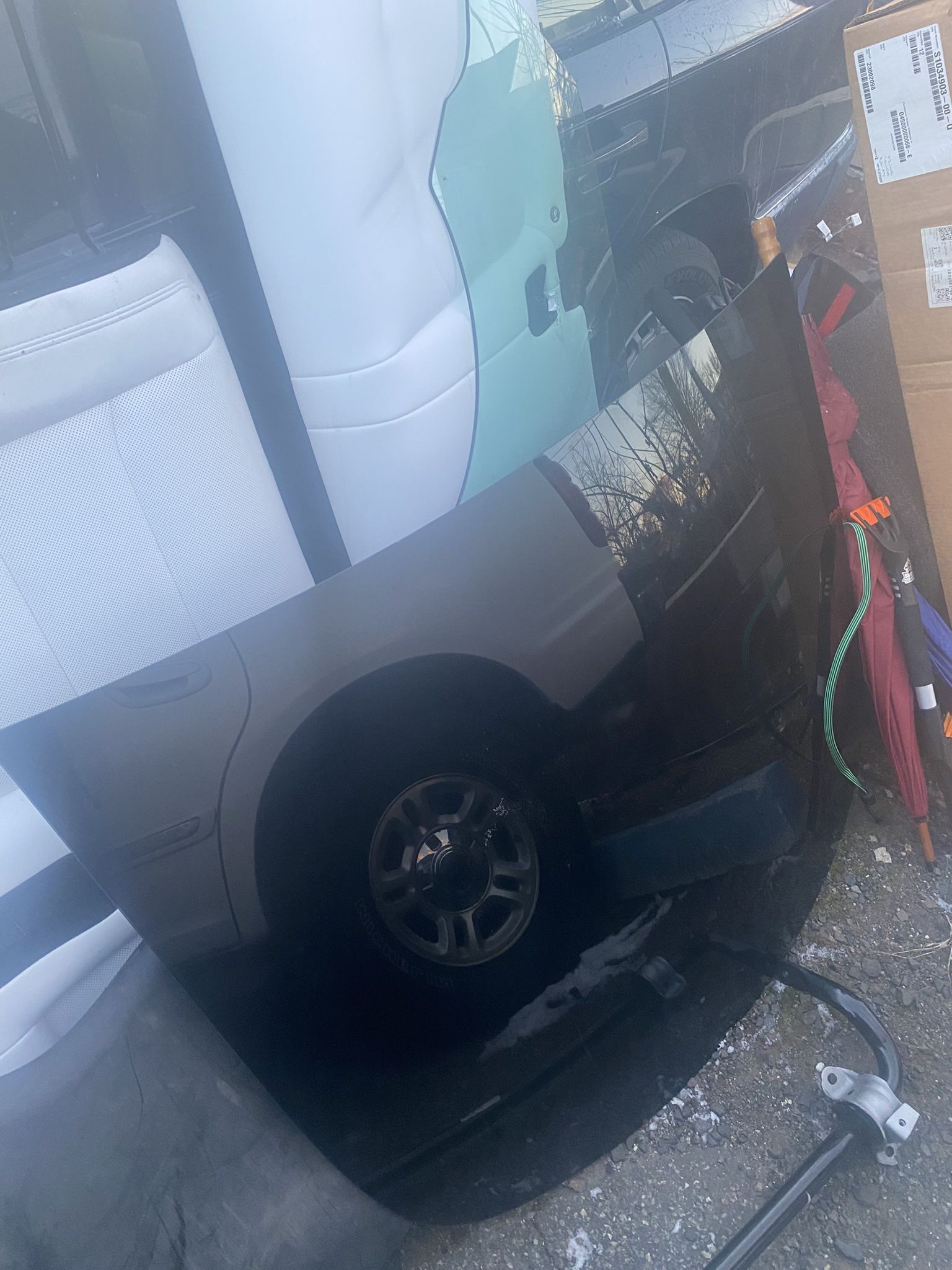 Rear Model Y Glass For Tesla Original No Cracks 2021 To 2024