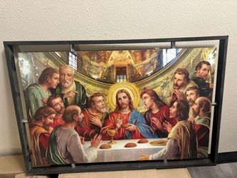 Last Supper Framed Wall Art Print