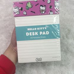 Hello Kitty Purple Halloween Desk Pad