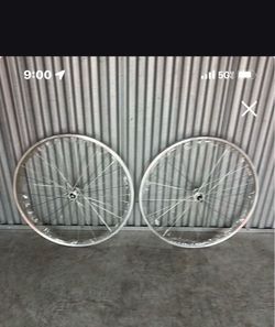 Bike bicycle 700c rear 29 wheel 25mm new front rear pair