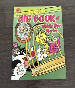 VINTAGE Tweety’s Big Book ofWiddle Wuv Stories. Looney Tunes.