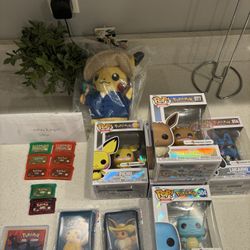 Pokemon games and other items