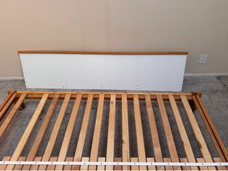 IKEA full bed frame can shrink to a daybed