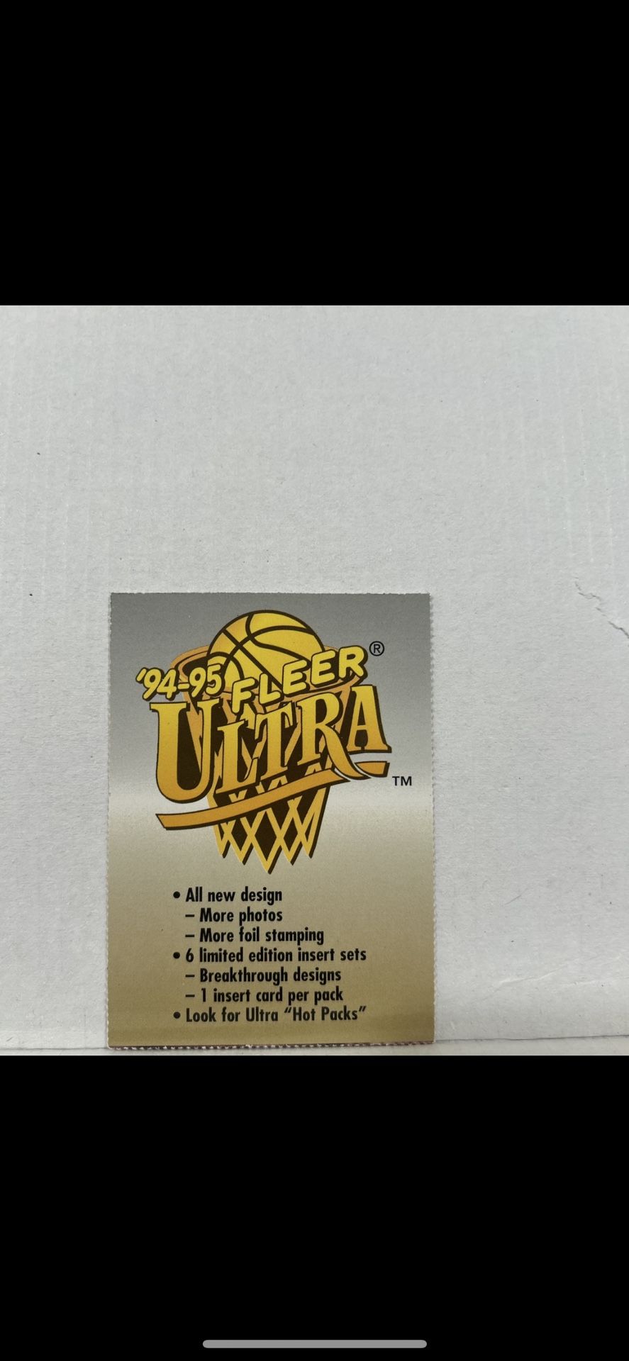  1994-95 Fleer Ultra basketball card