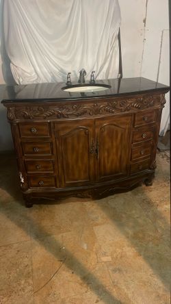 Bathroom Vanity W Granite Top