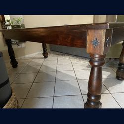 Solid Heavy-heavy Wood Table Potato Barn