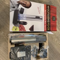 Wolfgang Puck Rechargeable Wine Opener, Food Scale, Cake Pan, Tervis  Hot Cold Cup