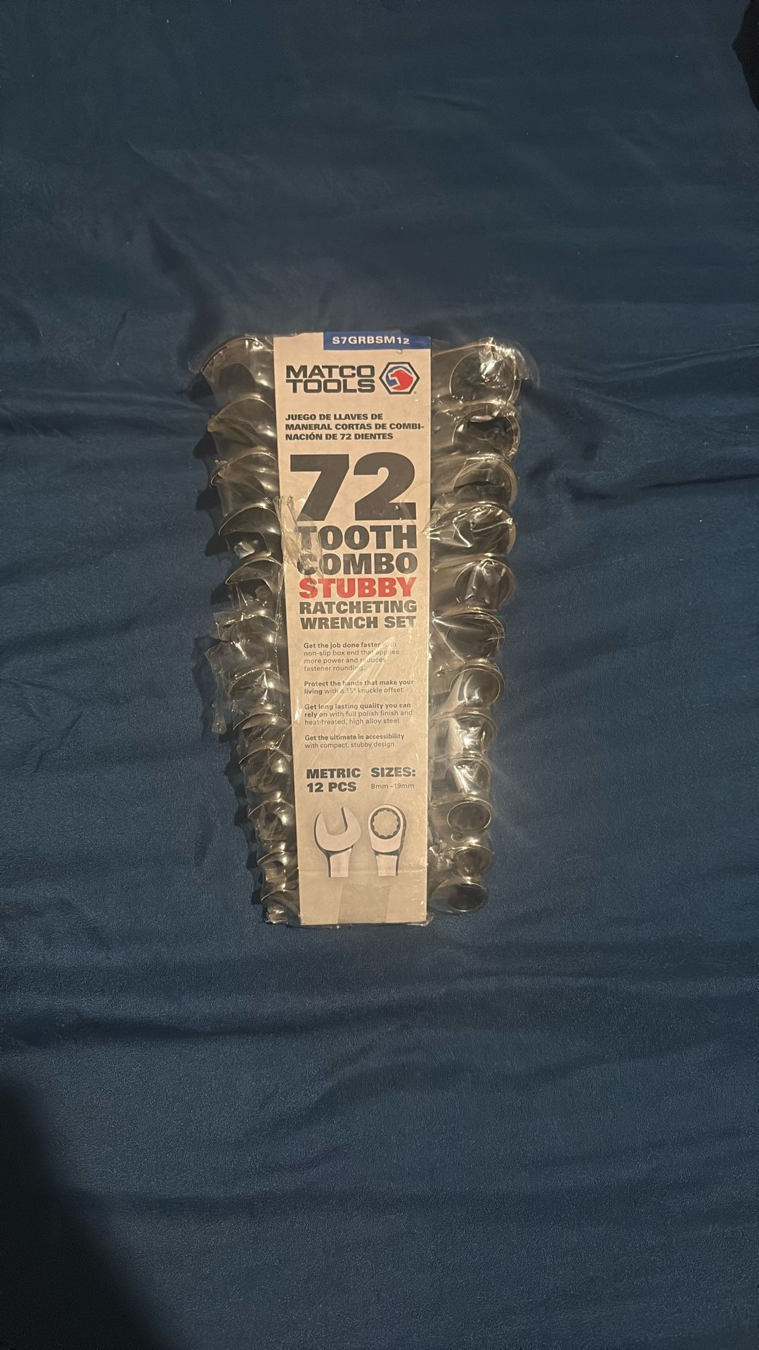 Matco 12 Piece Wrench Set Metric Stubby