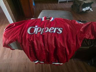 THROWBACK Clippes NBA Satin Snap-Button Jacket