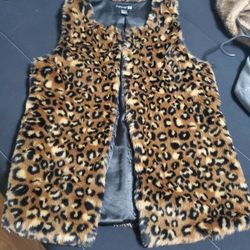 Leopard Vest