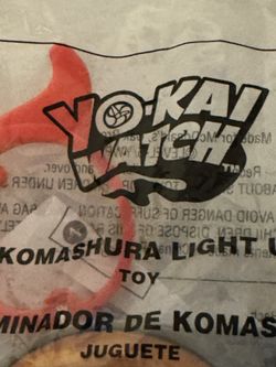 2018 McDonald's Happy Meal toy Yo-Kai Watch #1 Komashura 