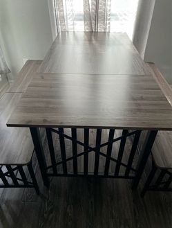 Dining Table with Stools