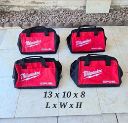 Milwaukee Tool Bags ($20 Each)