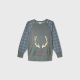 Maternity Ugly Xmas Deer Sweatshirt - Isabel Maternity by Ingrid & Isabel Size Xs. S. M. L