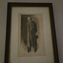 Professor moriarty signed print this is very